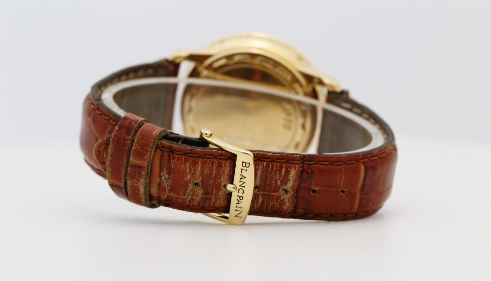 Blancpain Leman Complete Calendar Solid 18kt Yellow Gold 38MM 2763-1418-53