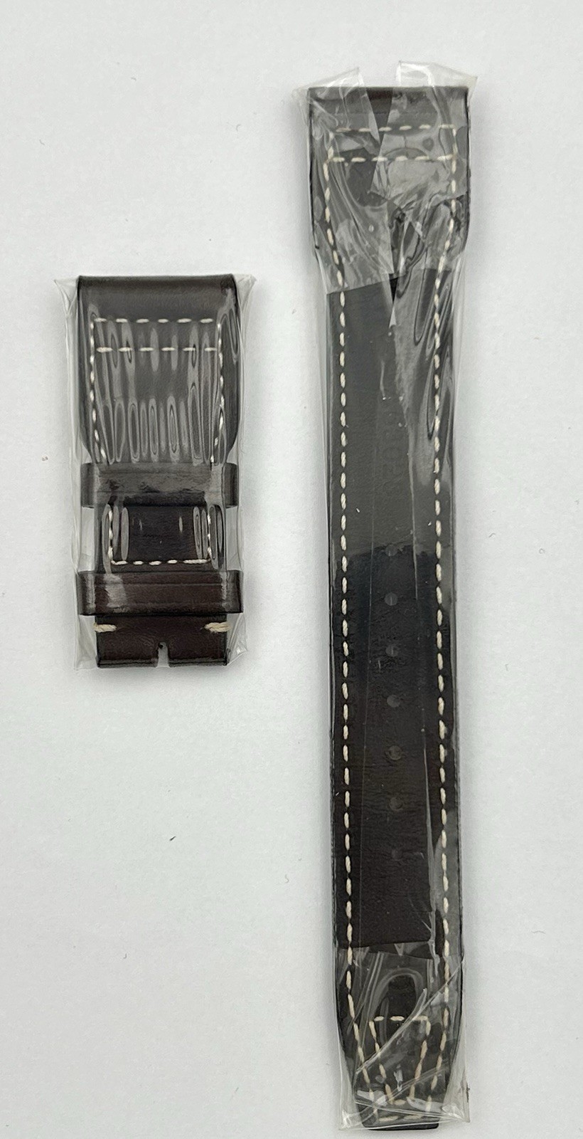 IWC Big Pilot Leather Watch Strap Brown 22/18mm Fold Clasp Ref A53023 – NEW