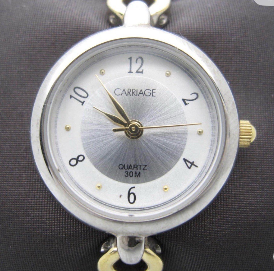 Women/Youth Carriage Quartz 30m Water Resistant Analog Dial Watch (B180)