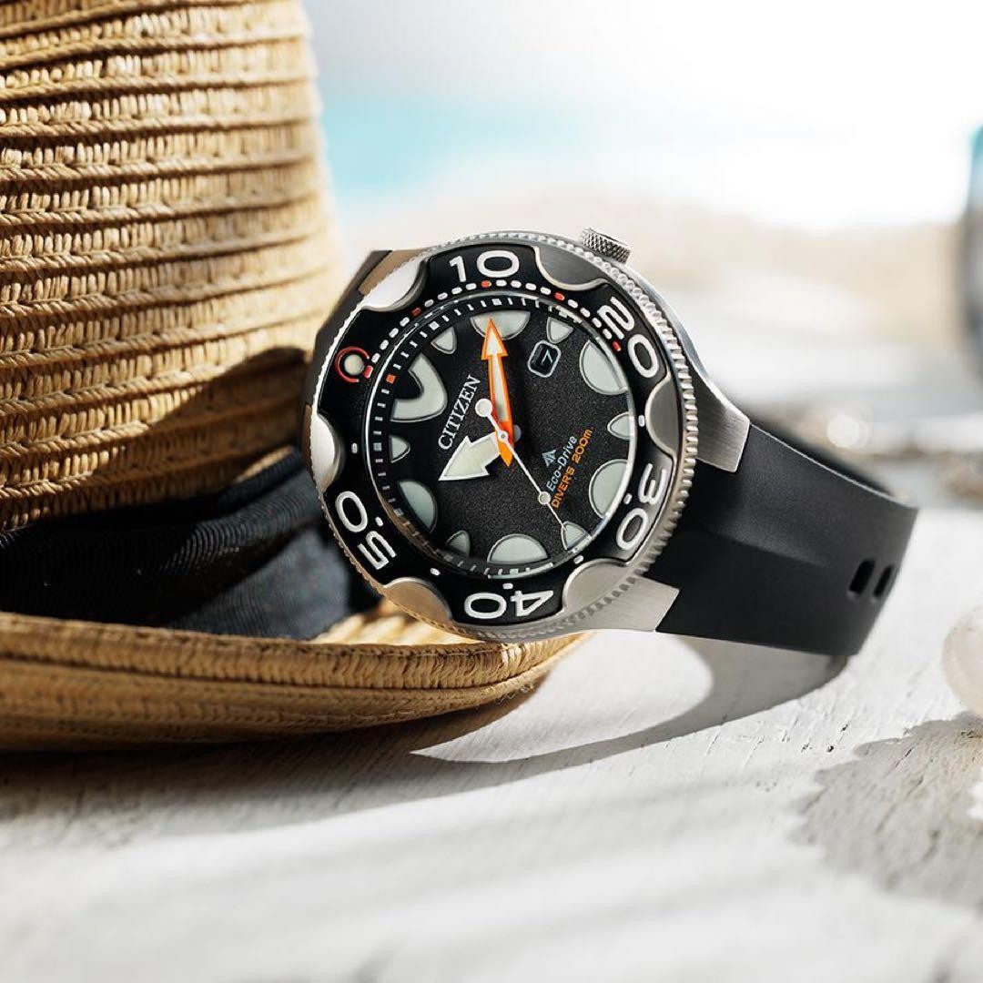 Citizen Promaster Marine Diver Solar 46mm BN0230-04E wrist 23cm/9.1in