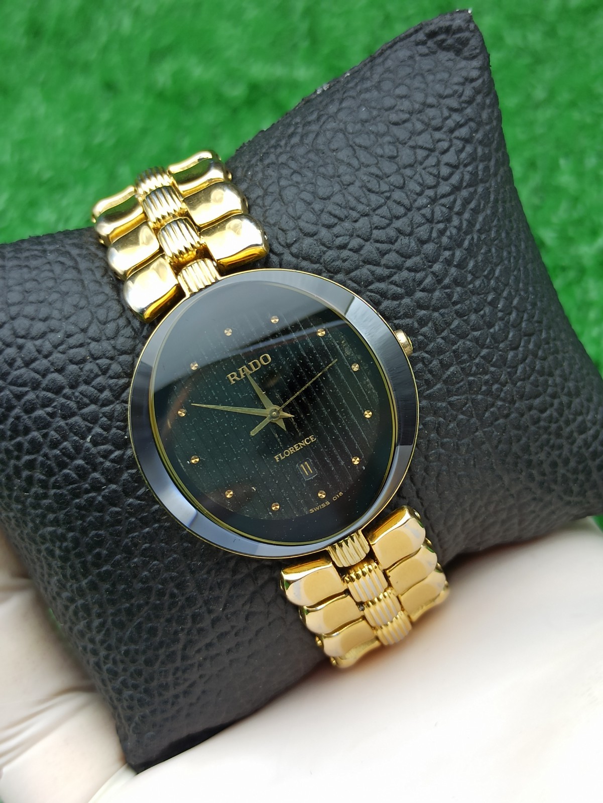 ORIGINAL RADO FLORENCE LUXURY WATCH INTAGE QUARTZ MEN 1990s & RARE