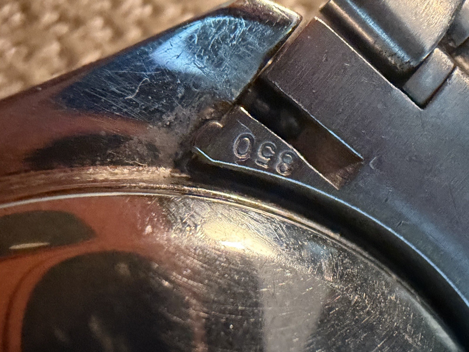 OMEGA Speedmaster Automatic Chronograph Tachymeter Date Silver Dial 38mm SS