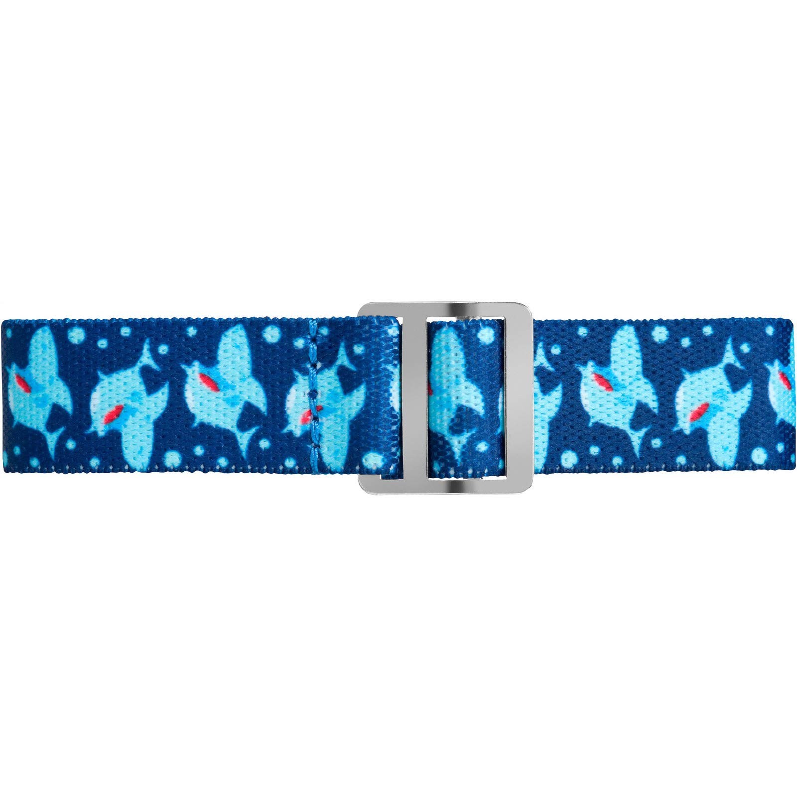 Timex Boys TW7C13500 Time Machines Blue Sharks Elastic Fabric