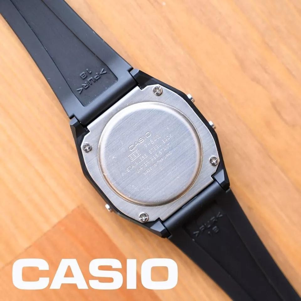 NEW Casio F-84W-1QJH Digital Watch Black Resin JDM Japan Domestic Market