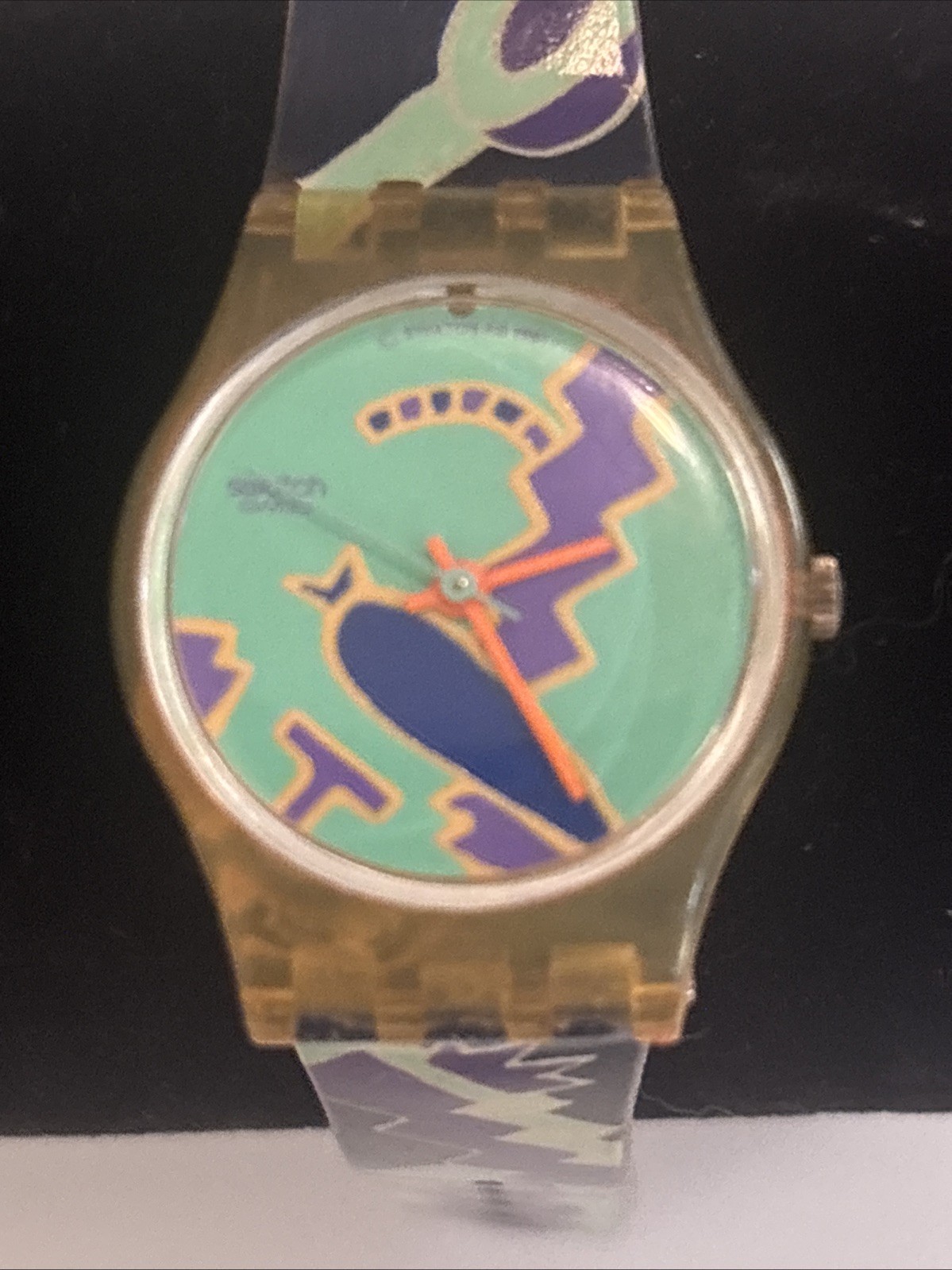 Vintage SWATCH Watch “Montebello” LK126 Ladies 1991 New Battery. Runs Great