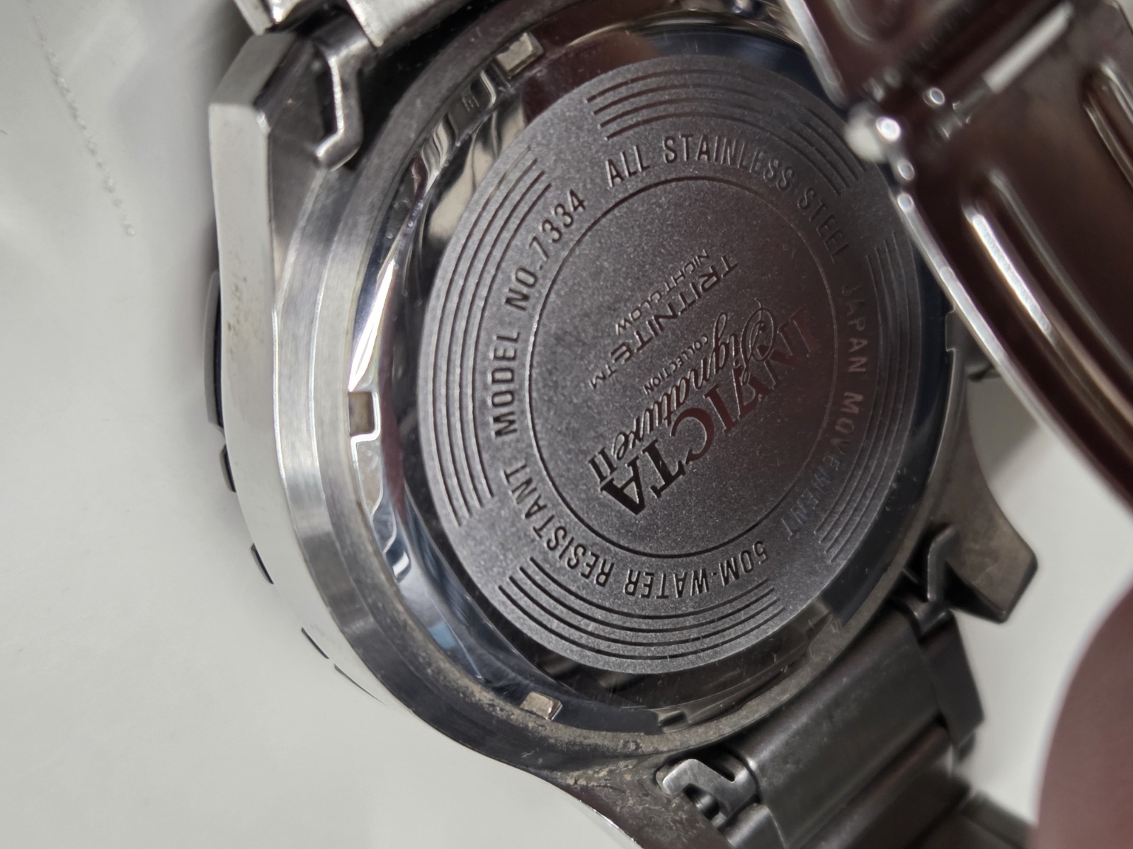 Invicta Signature II Men’s Quartz Chronograph Silver/Gray Dial SS Bracelet 50m