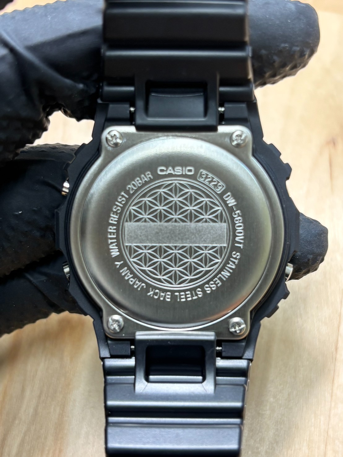 JAM HOME MADE G-SHOCK 25th Anniversary DW-5600VT Limited Black Mint Boxed Japan