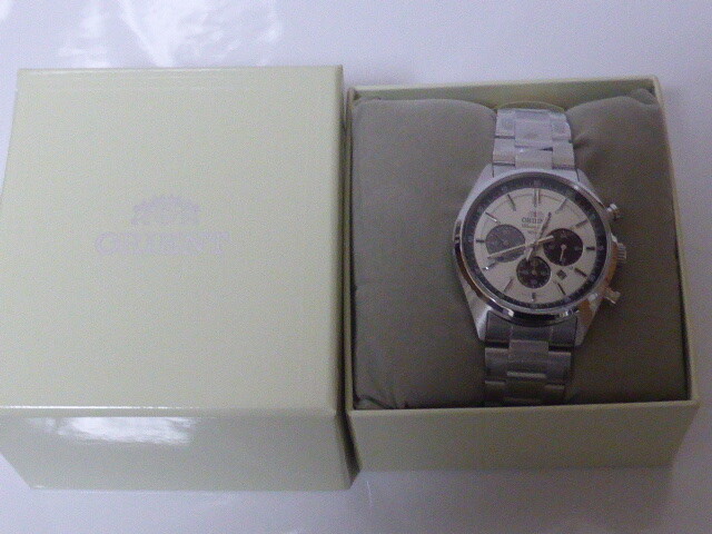 ORIENT NEO 70’s SOLAR PANDA WV0041TX Solar Chronograph Men Watch New