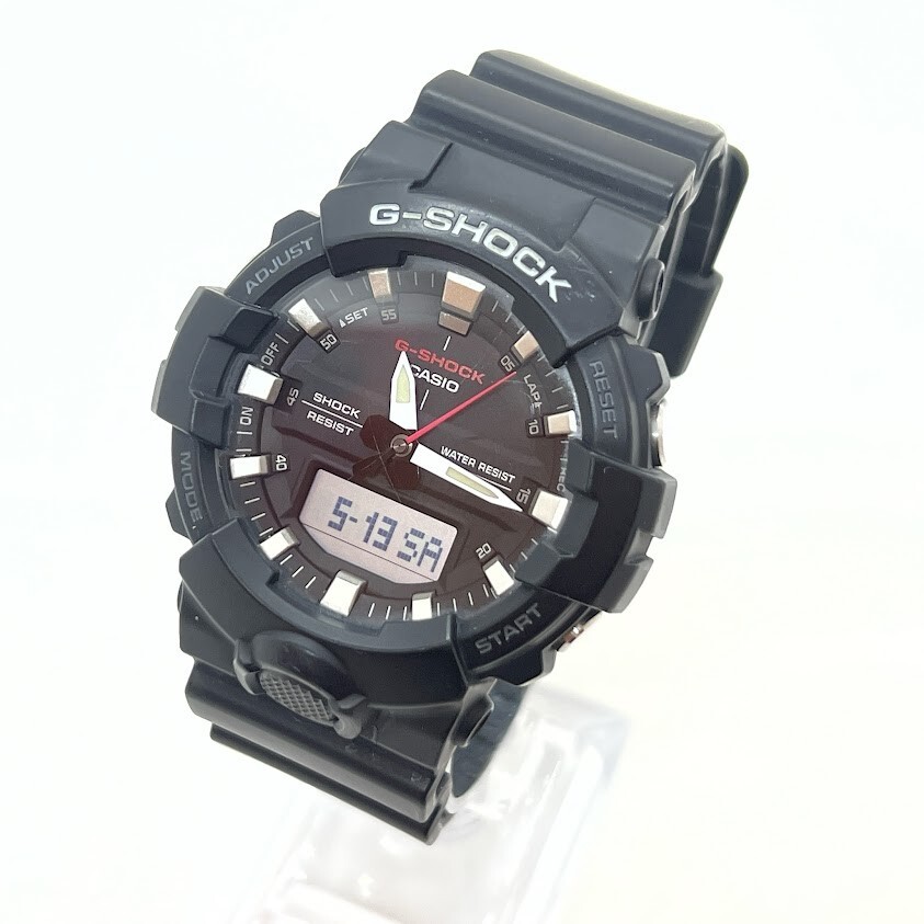 CASIO G-Shock GA-800-1AJF Men’s Wristwatch Black 20 BAR double LED light Japan