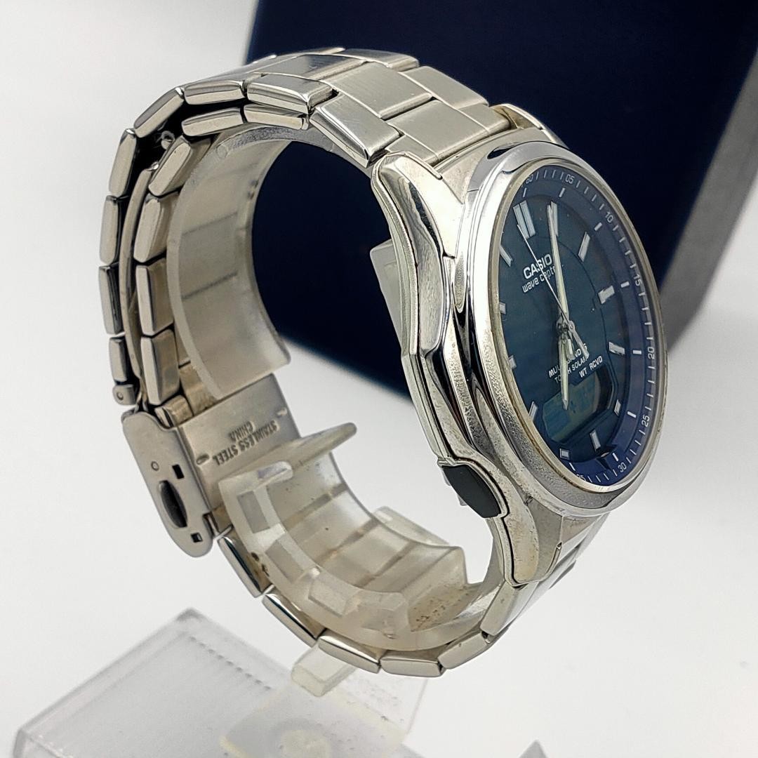 WORKING Casio Wave Ceptor WVA-M630 Module 5161 Tough Solar Radio Watch