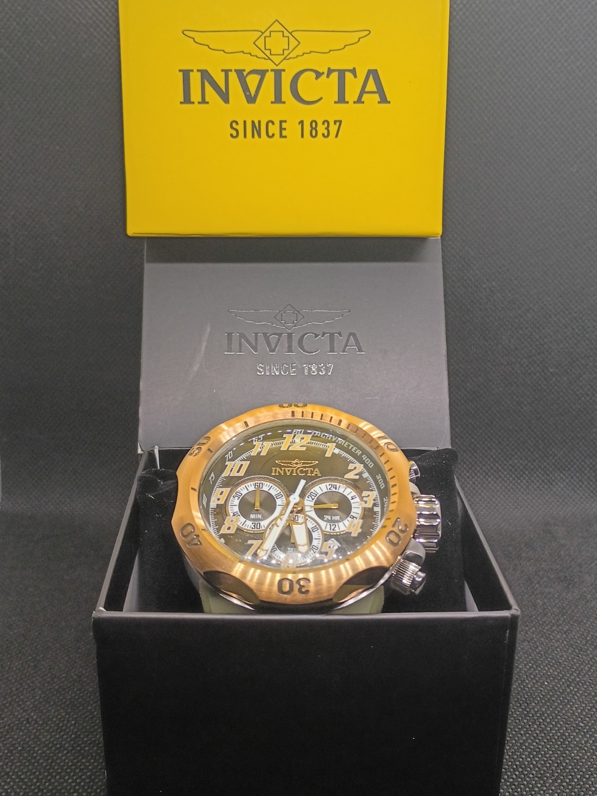 New Invicta Men’s Venom 52mm Quartz Watch IN-50509 In Box!