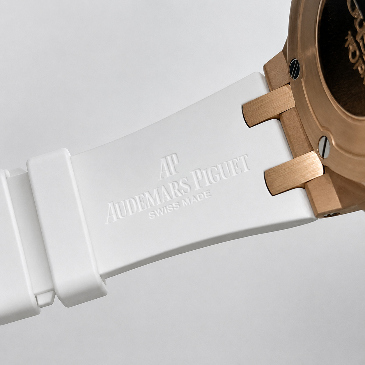Audemars Piguet 26231OR.ZZ.D010CA.01 Rose Gold Lady Tapisserie 37mm Chrono Watch