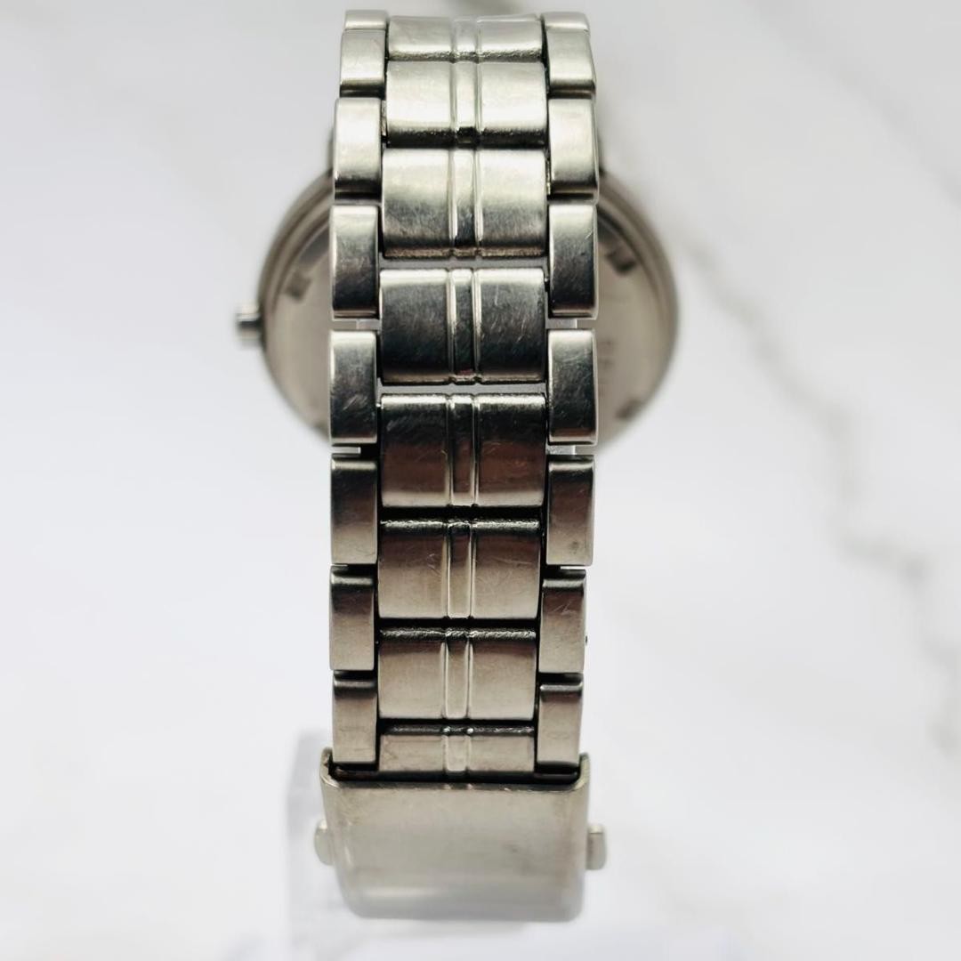 Working SEIKO Solar Date Titanium Black Men’s Wristwatch