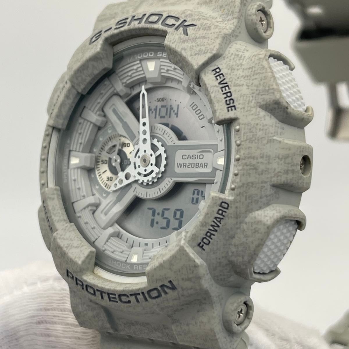 G-SHOCK BMW X1 Collaboration GA-110HT Gray Digital Watch Excellent Condition