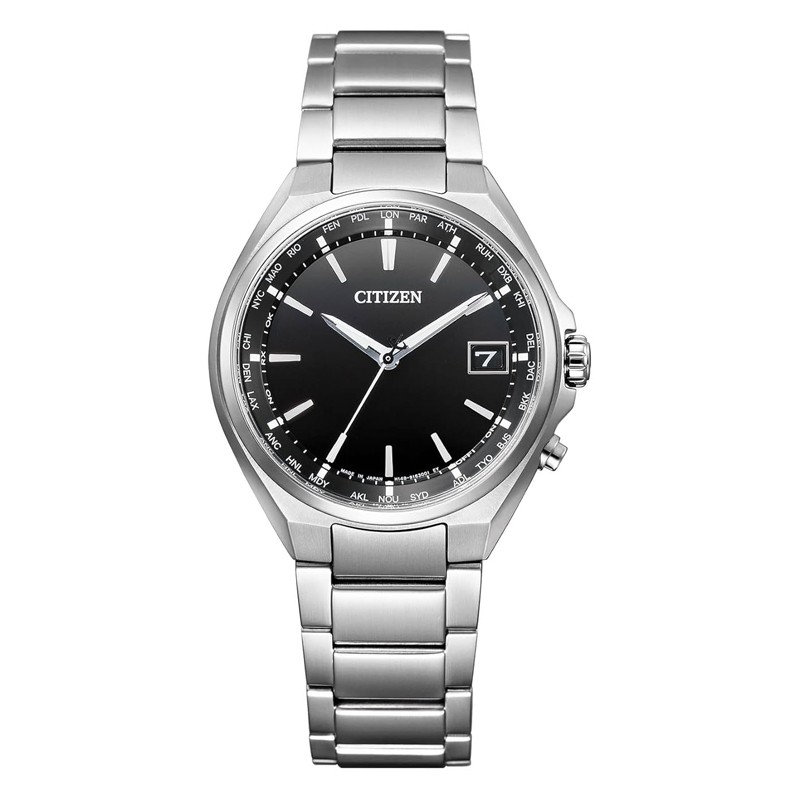 Watch CITIZEN Attesa CB1120 50E Eco Drive Radio Wave Watch Titanium Men’s New