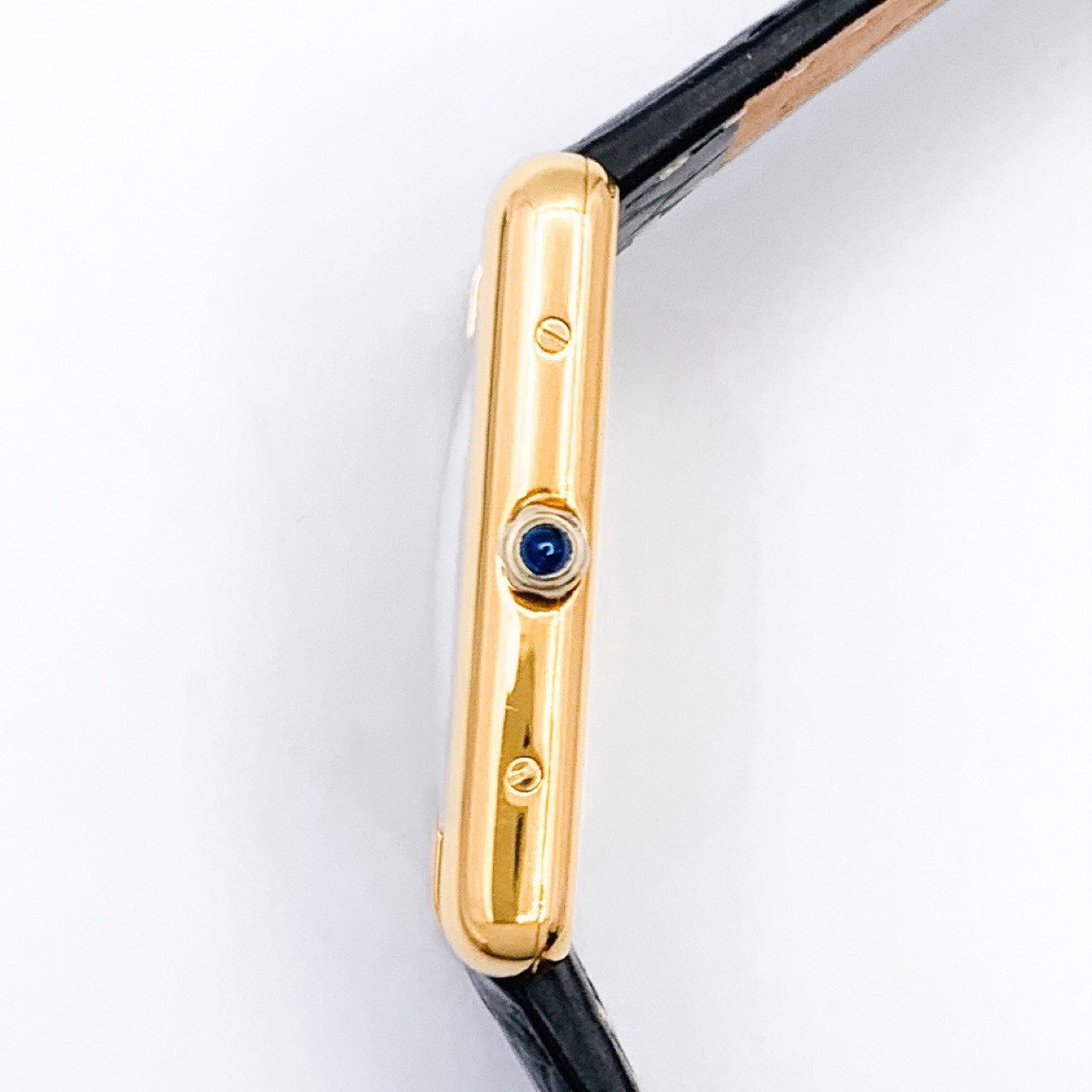 CARTIER Mast Tank LM Gold Roman Dial Gold mens Watches Watch
