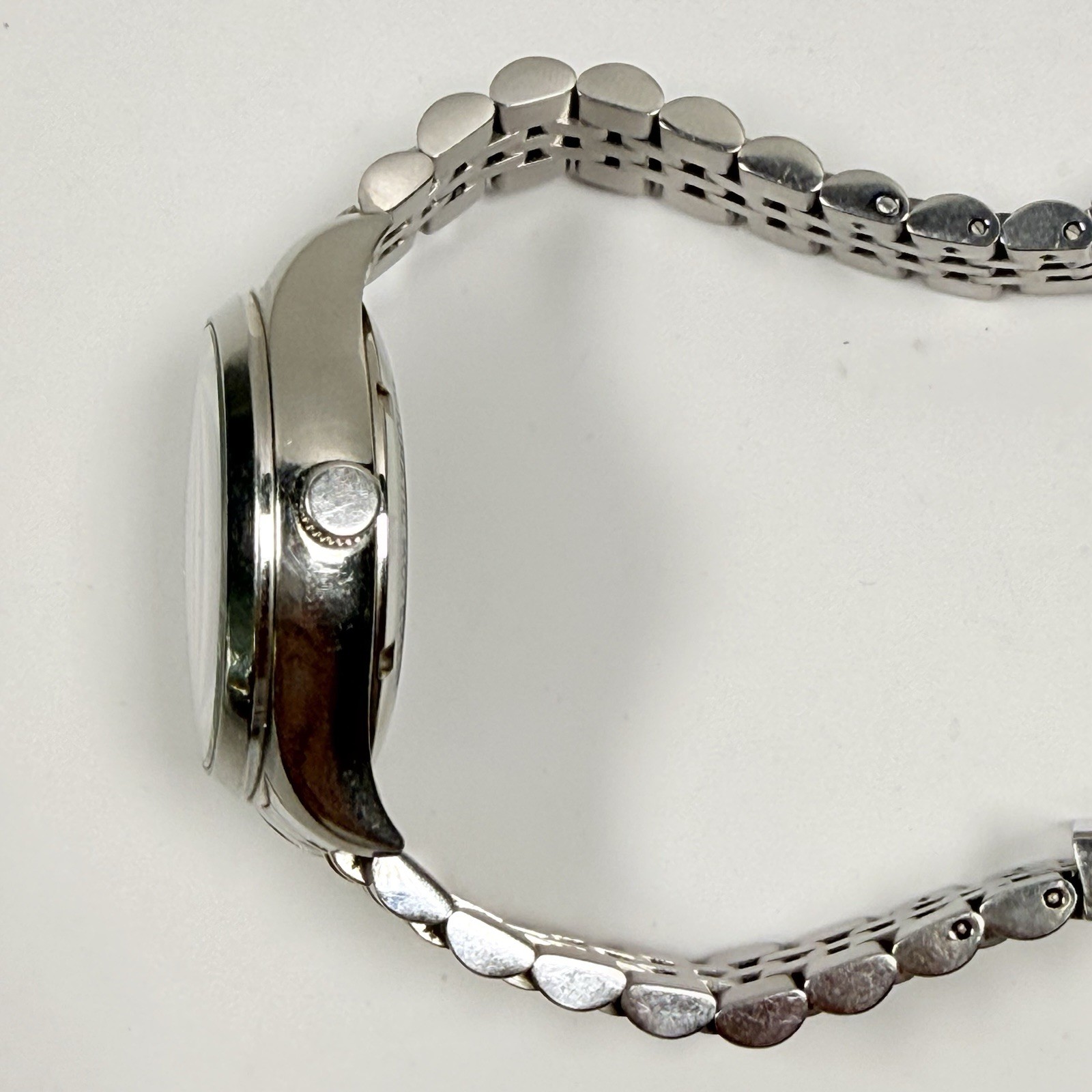 Timex Waterbury TW2U53300 Automatic MOP Dial Stainless Steel Women’s Watch
