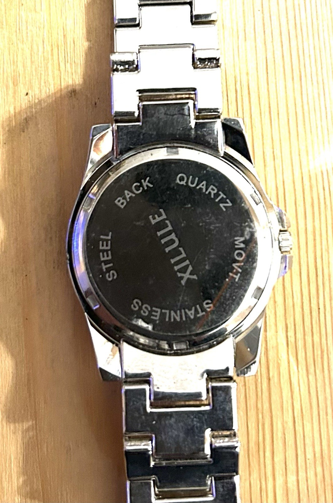 XILULE SUPER BLING CRYSTAL Silver TONE CRYSTAL PAVE STUNNING WATCH New B#2