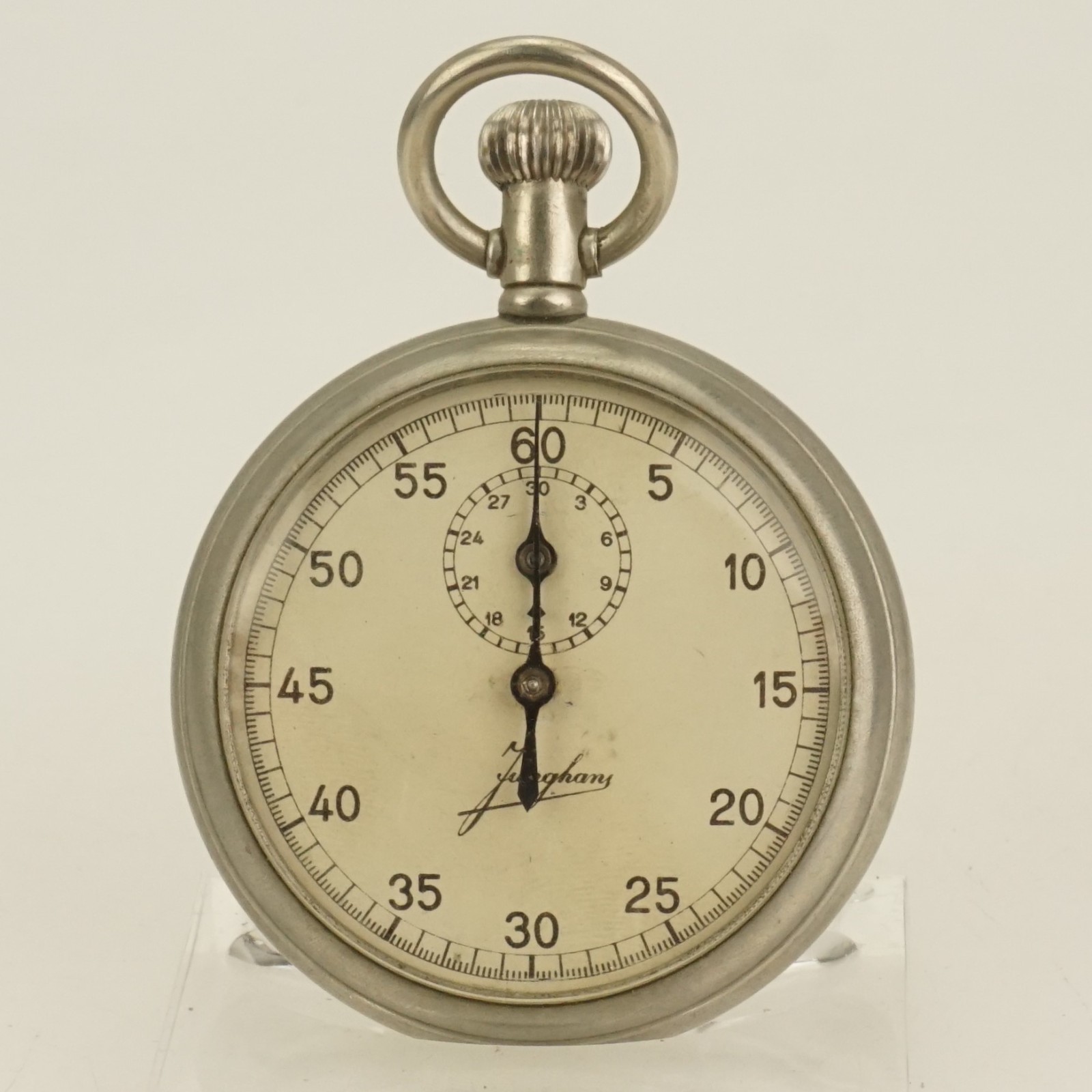 Military JUNGHANS Pocket stop watch Men’s no repeater fusee duplex u-boat attack