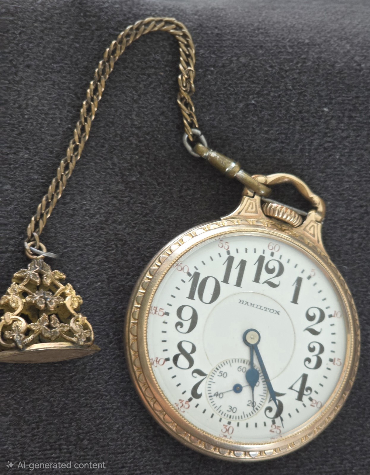 Vintage 1926 Hamilton 992 Railroad Pocket Watch 21J – 16s Montgomery Dial Runs!