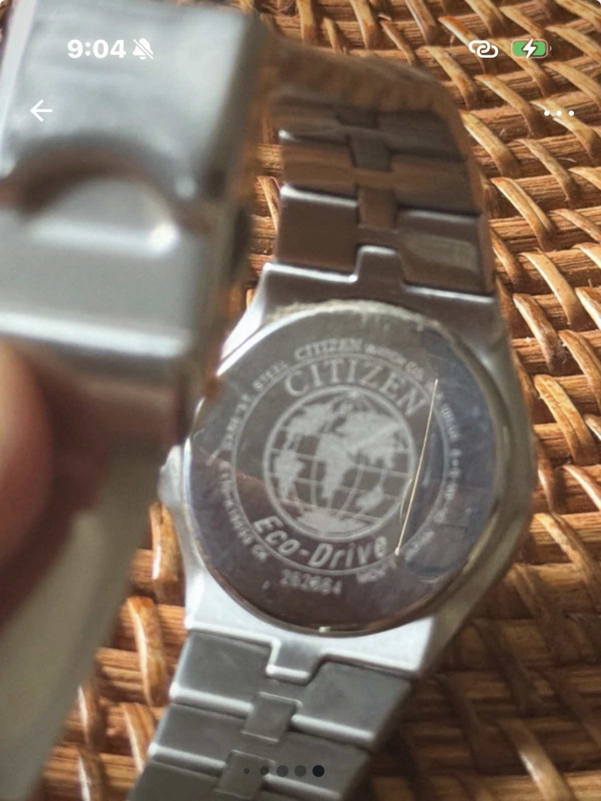 Citizen Eco-Drive Two-Tone Solar Watch (Ref. E110)
