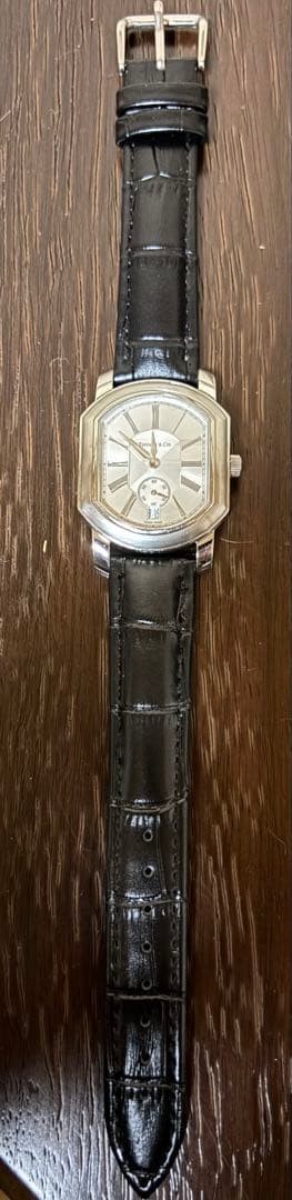 Tiffany & Co. Quartz Watch Mark Coupe Small Seconds Silver Dial Accessary Auth