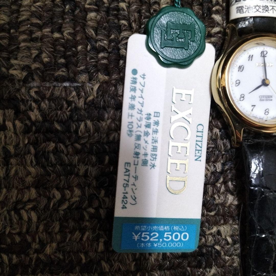 CITIZEN EXCEED Watch (Quartz) Gold Black