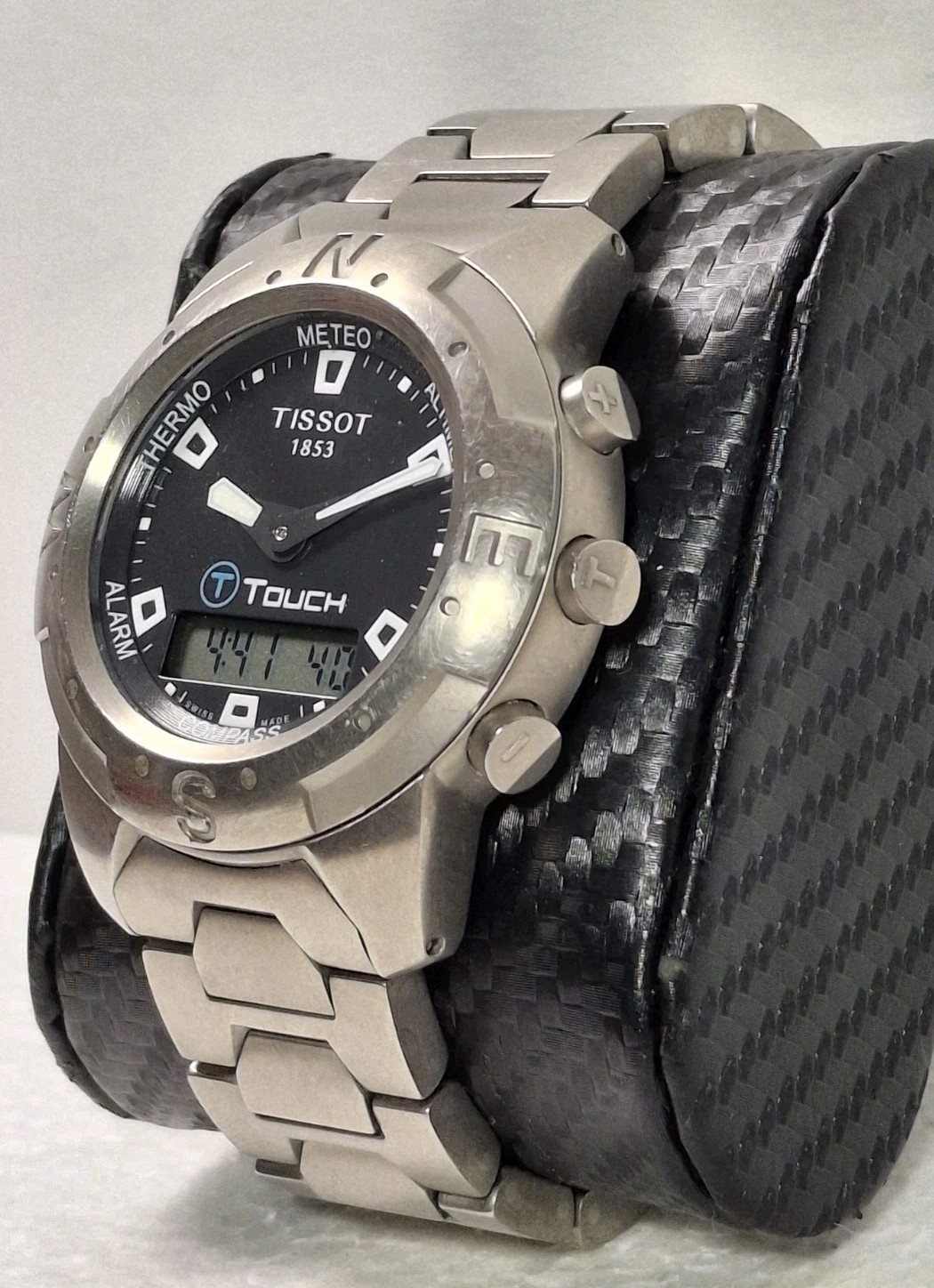 TISSOT 1853 T-TOUCH Z251/351 Titanium Band Watch Sapphire Crystal WR 30M