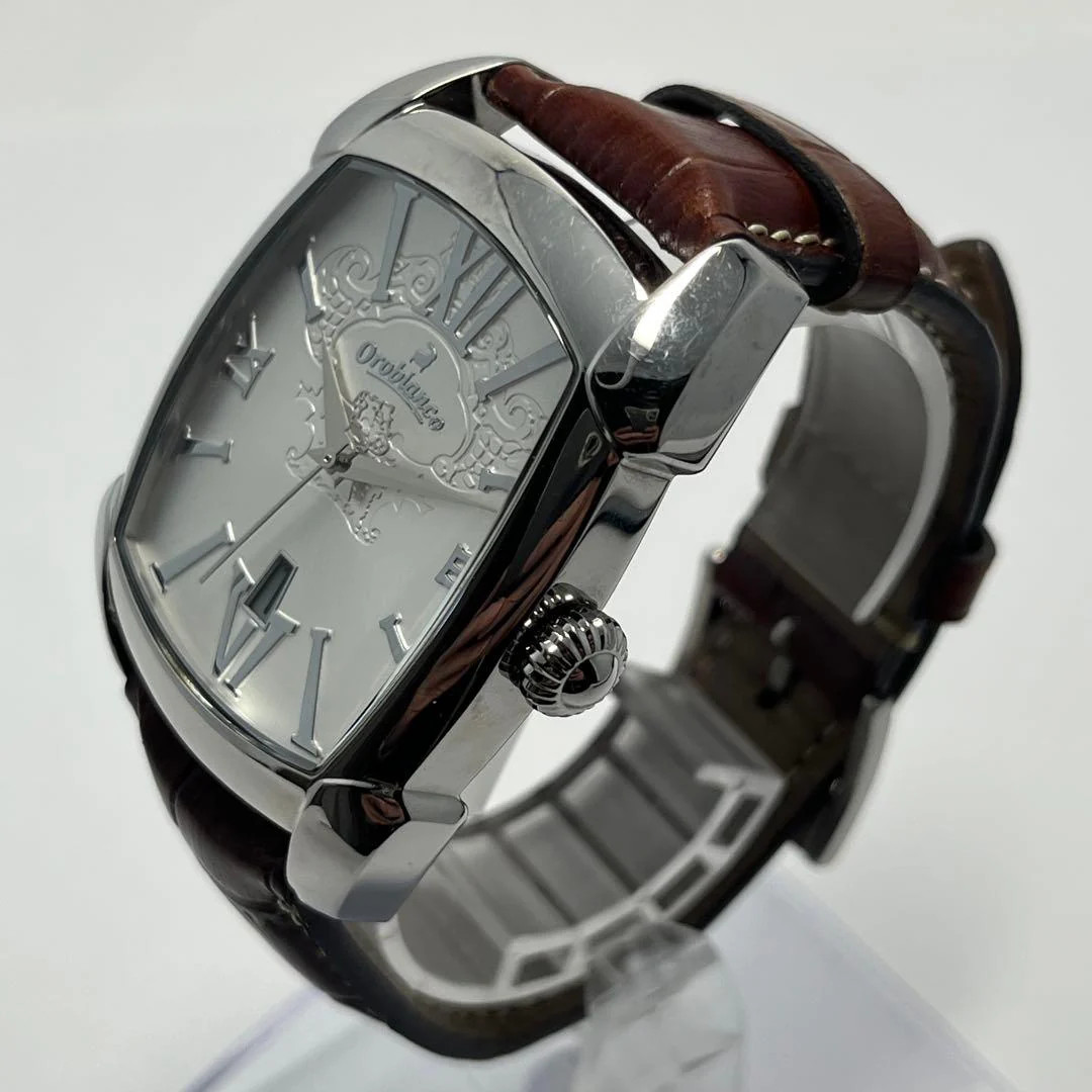 Orobianco RettangOra OR-0012N Quartz 43x28mm Pre-Owned Watch