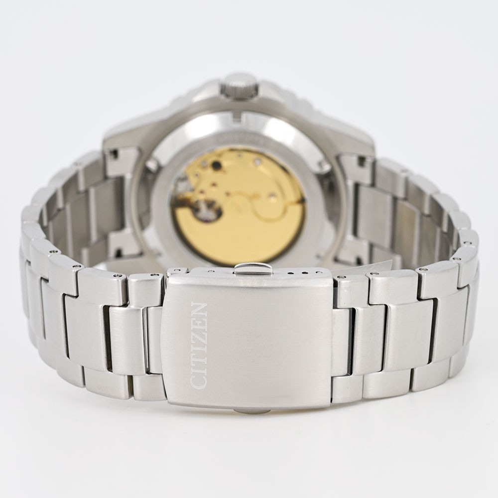 CITIZEN NJ0178-81M Automatic Analog Blue Silver