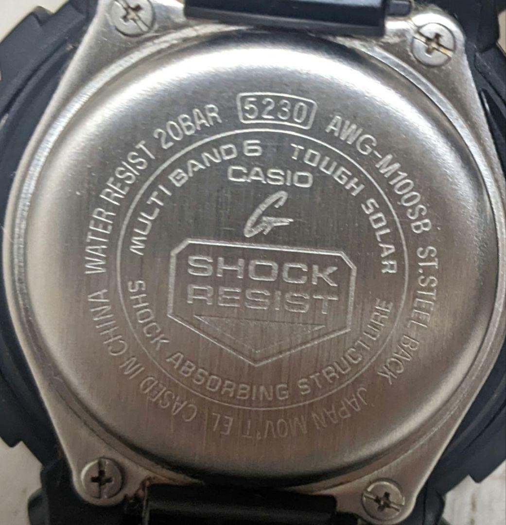 Casio G-SHOCK AWG-M100SB From Japan