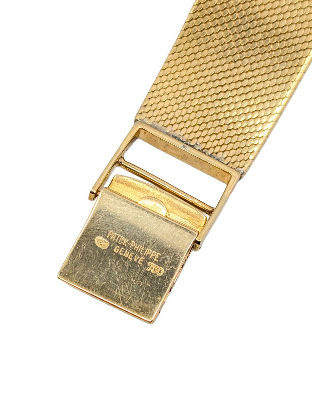 Patek Philippe Vintage 18K Yellow Gold Bracelet Watch 3491 Box Service Papers