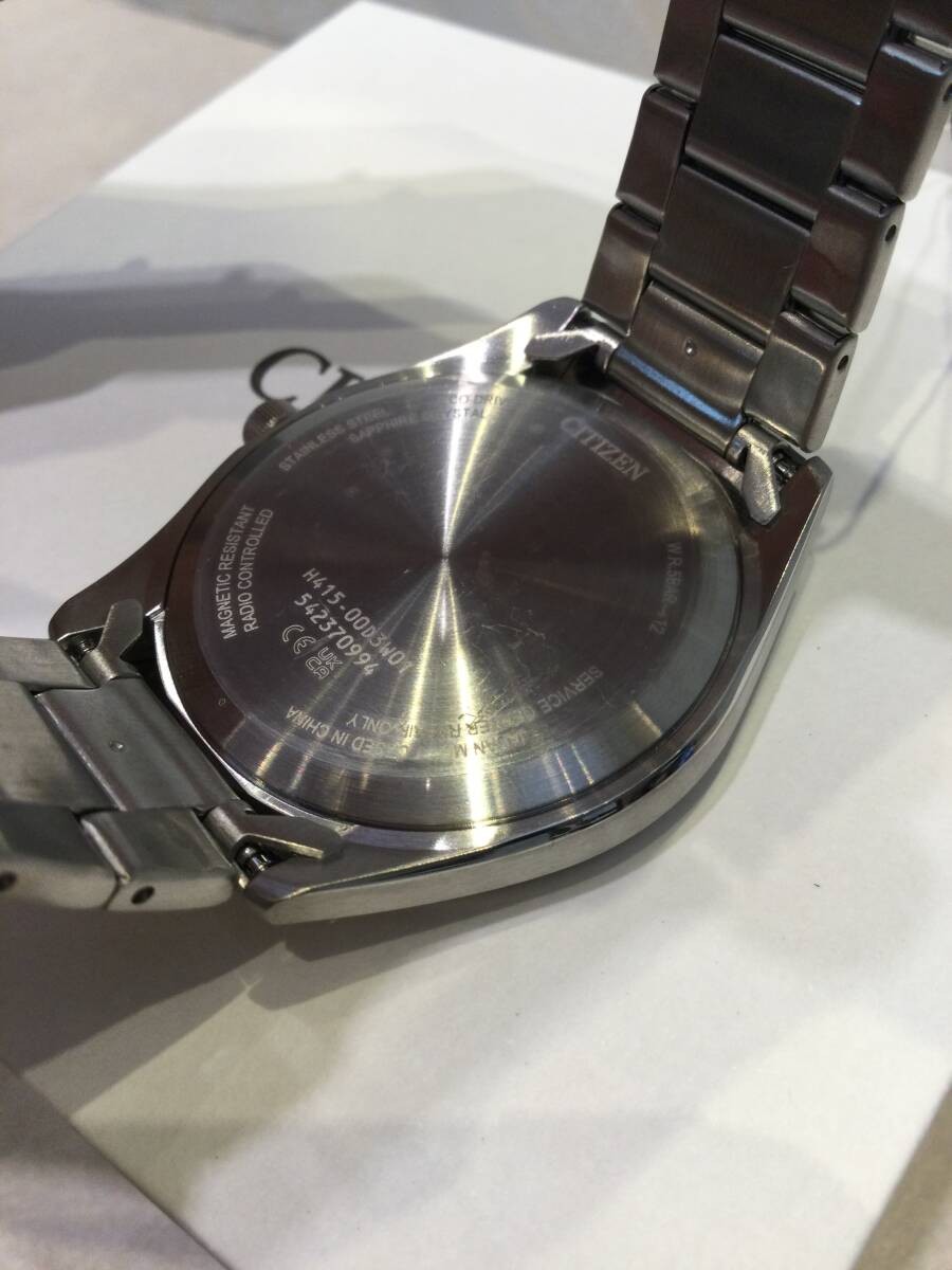 New CITIZEN AS1080 65E Men’s Solar Radio Black Watch