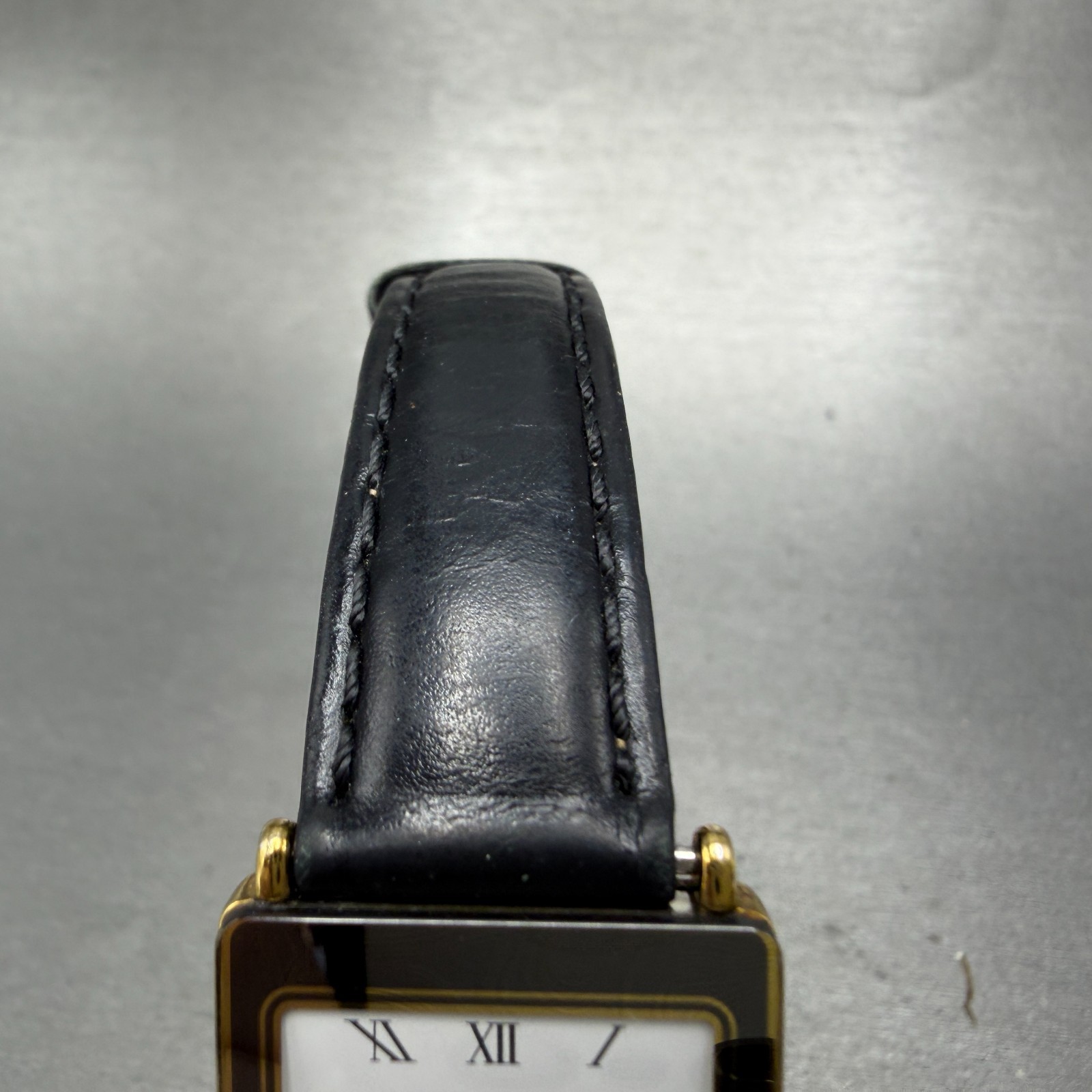 Rado Florence Watch Men 24mm White Dial Gold Tone Date 160.3605.2N New battery