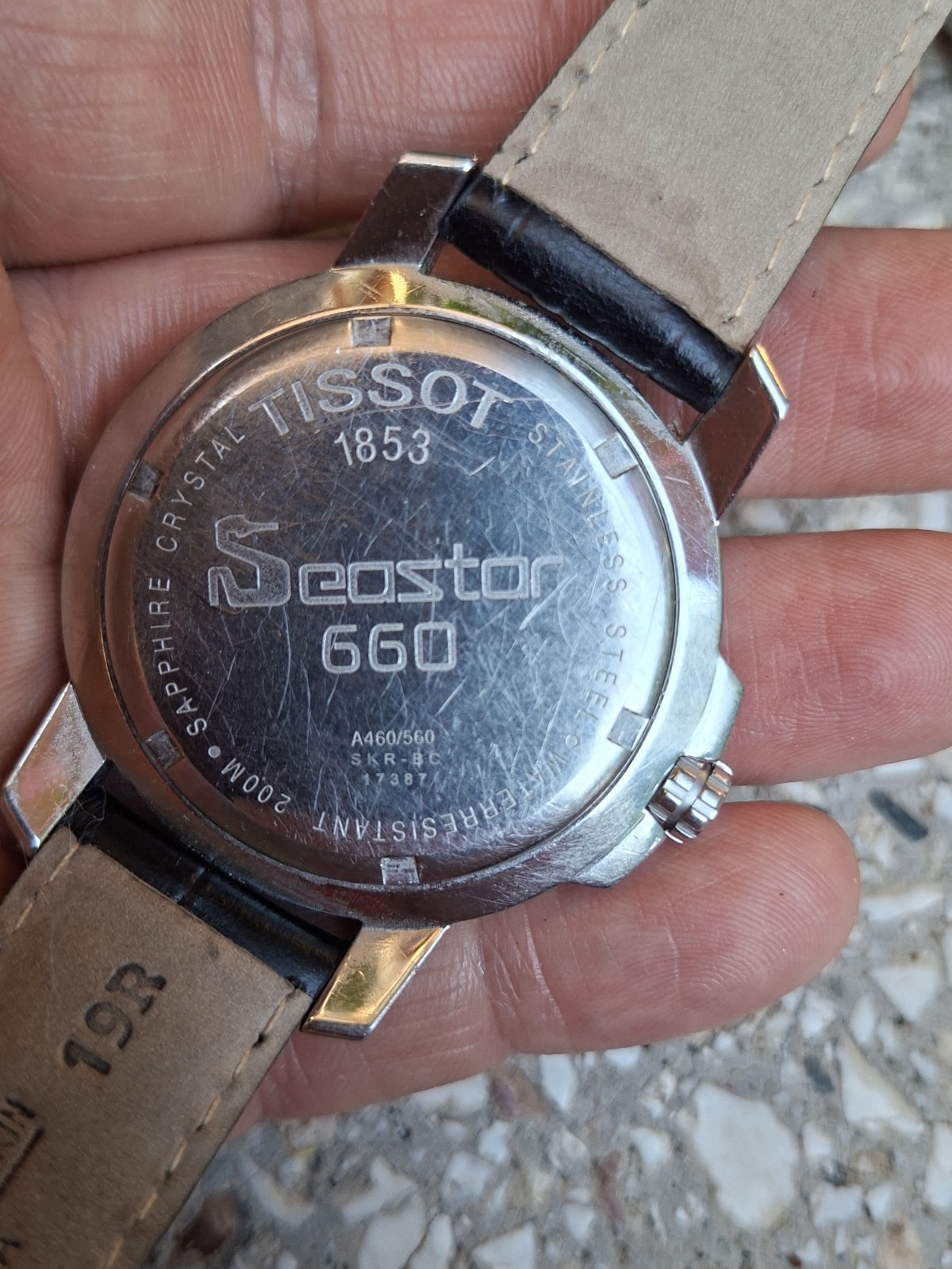 Tissot Seastar 660 200M Swiss Quartz Diver Watch Sapphire Crystal Ref A460/560
