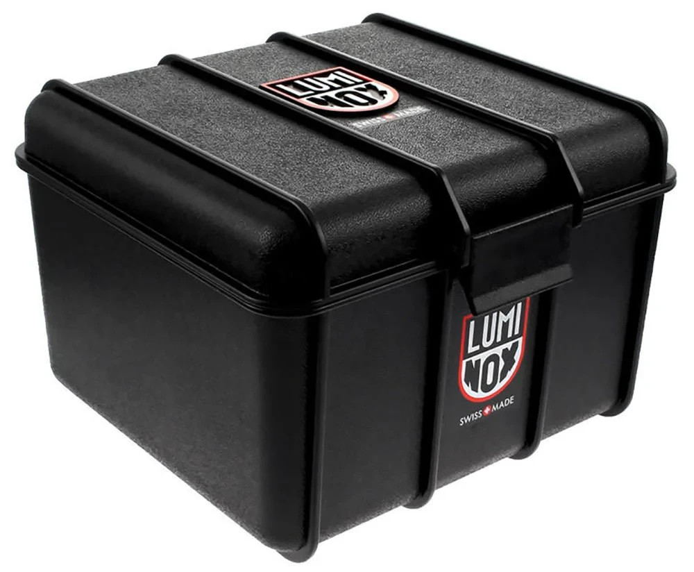 Luminox Sea Bass Men’s CARBONOX Black Dial Rubber Strap Watch – X2.2001 NEW