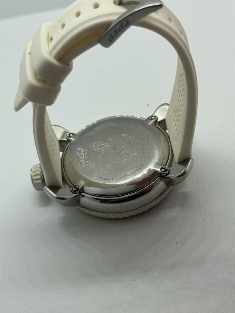 Gaga Milano Lady Sport 7020 Shell Dial Quartz Watch Used