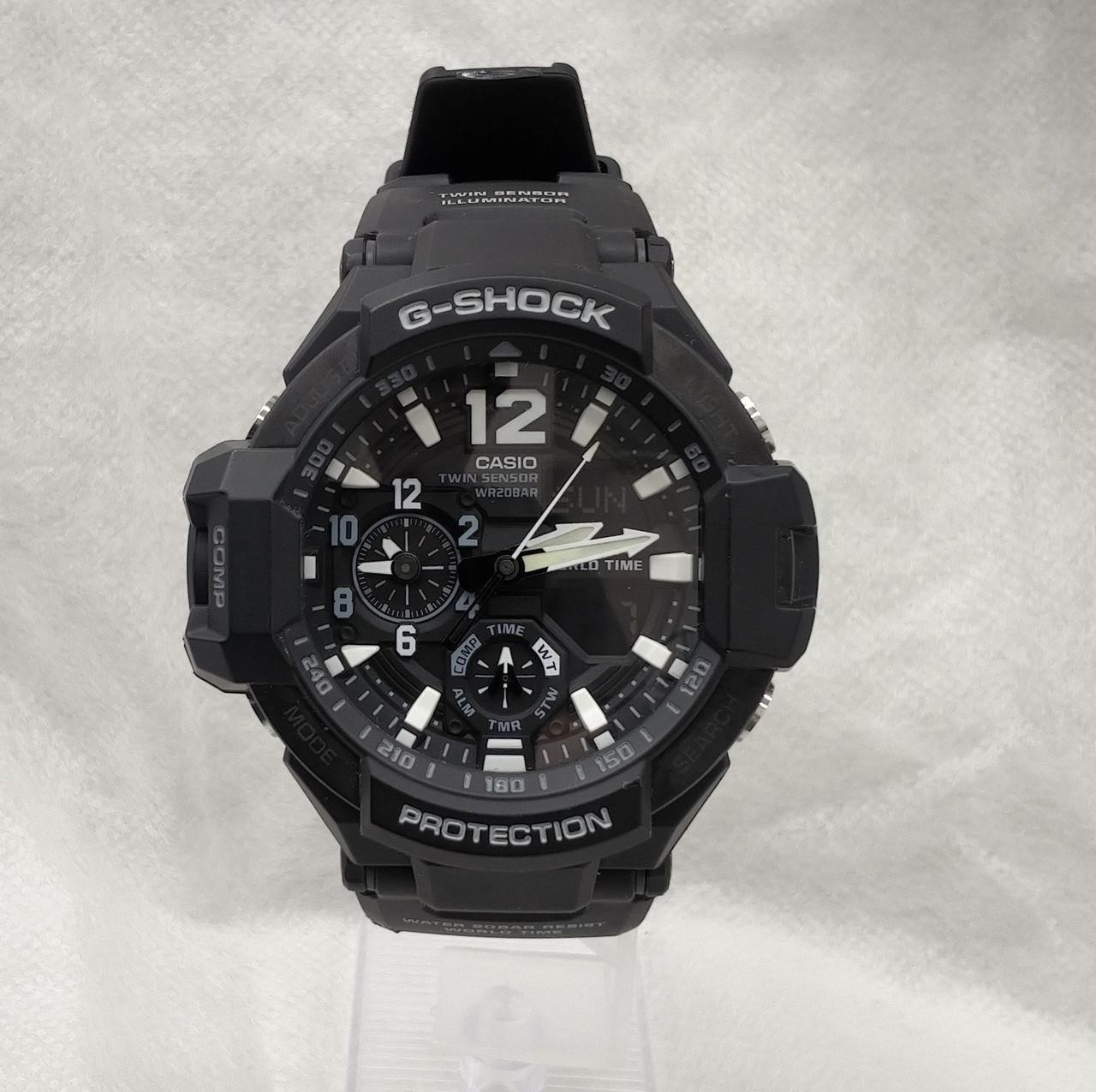 CASIO G-SHOCK GA-1100 1AJF G SHOCK Black Men Watch Auth Japan