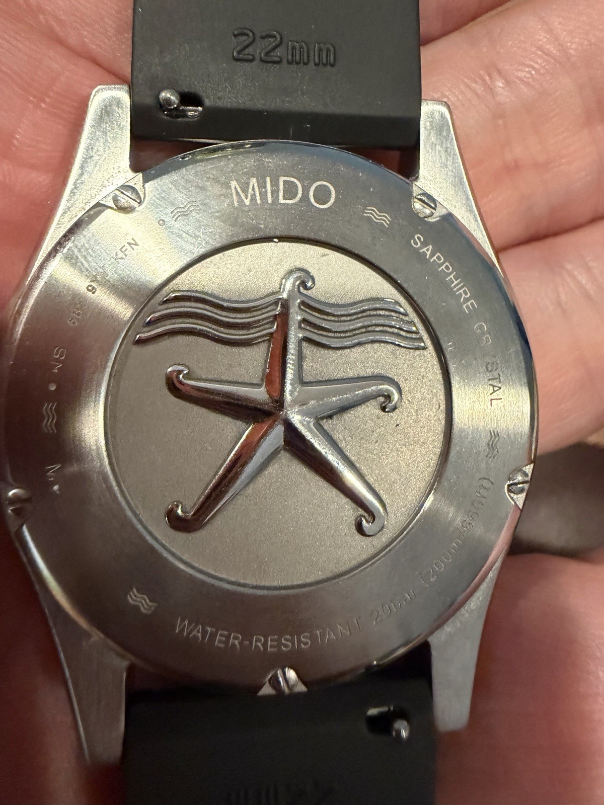MIDO Ocean Star Caliber 80 42mm Green Wave Dial Box Papers +Bracelet