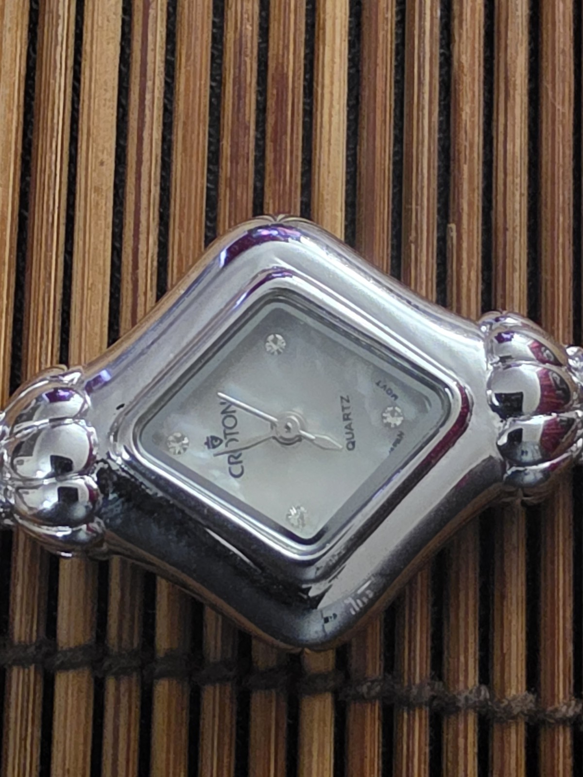 Sterling Silver Croton Quartz Watch (Vintage)