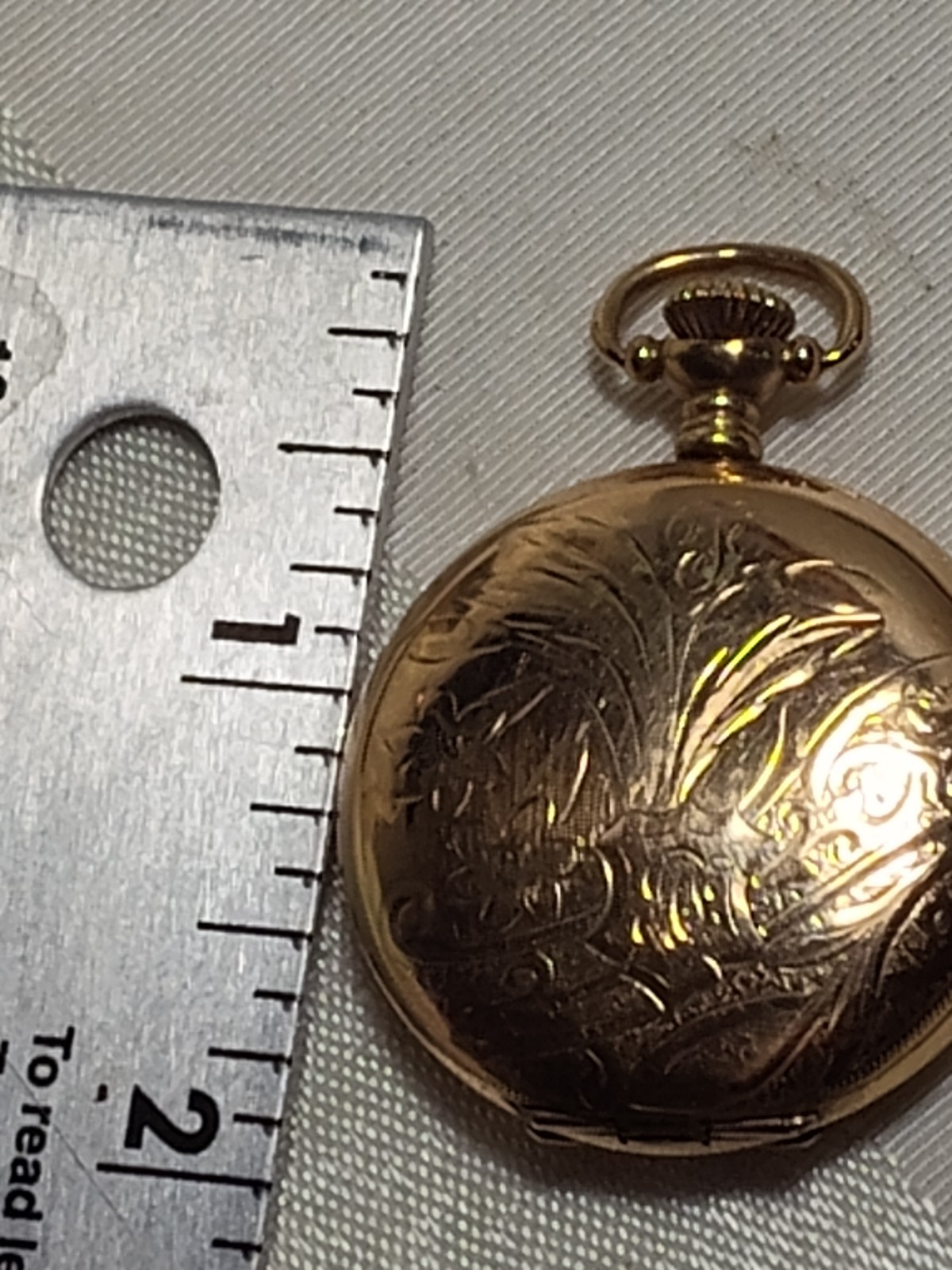1899 Elgin National Watch Co. Grade-130 Gold Filled Pocket Watch 15 Jewels Works
