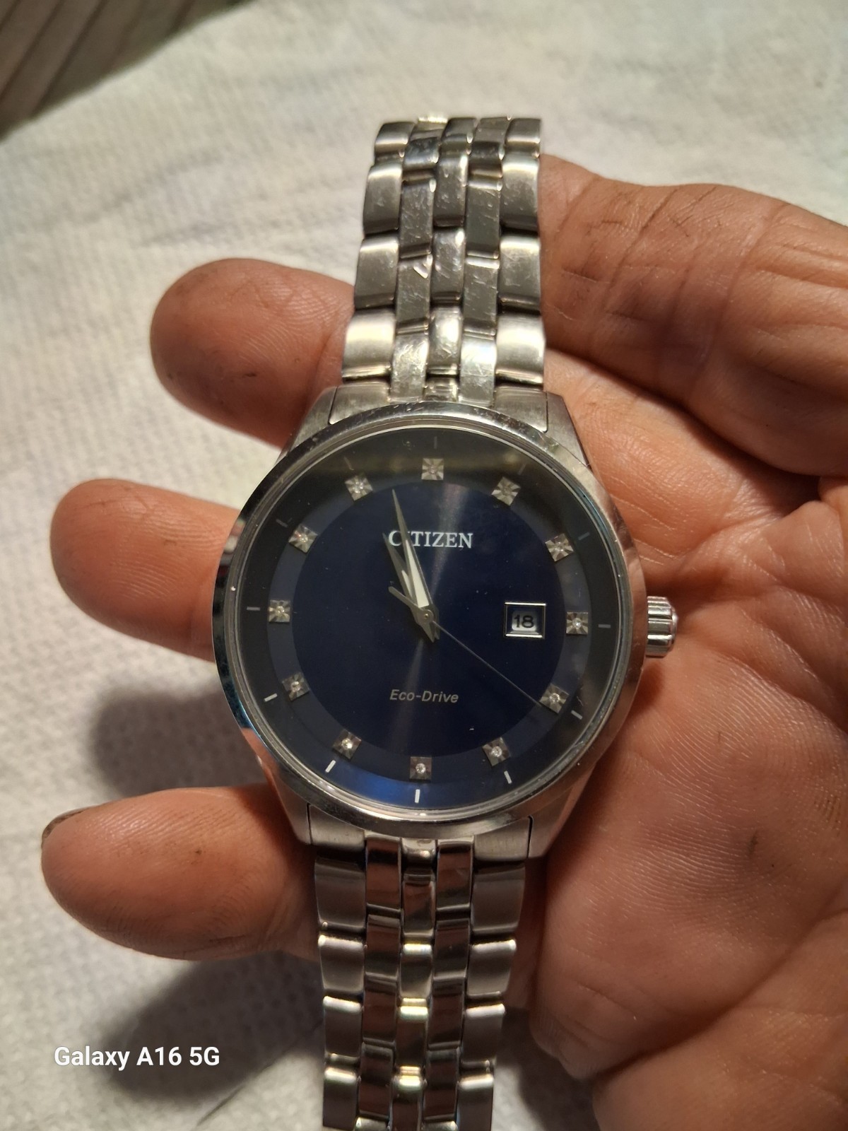 Citizen Eco-Drive Corso BM7251-53M- W/ Diamond Markers & E111 Japan Movement