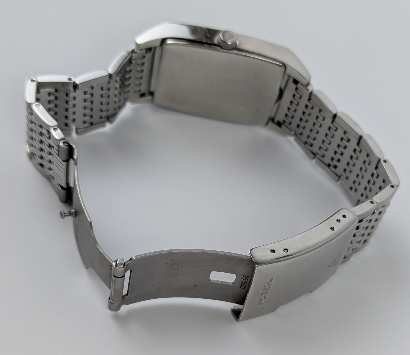 Fossil Arkitekt FS-3014 Men’s Stainless Steel Quartz Watch Black Dial Date