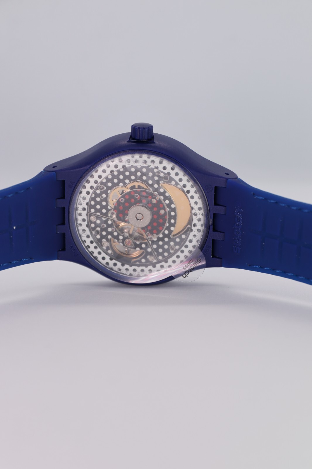 NEW AUTOMATIC Swatch Sistem 51 Men’s Originals Blue Silicon Watch SUTN401 GRID