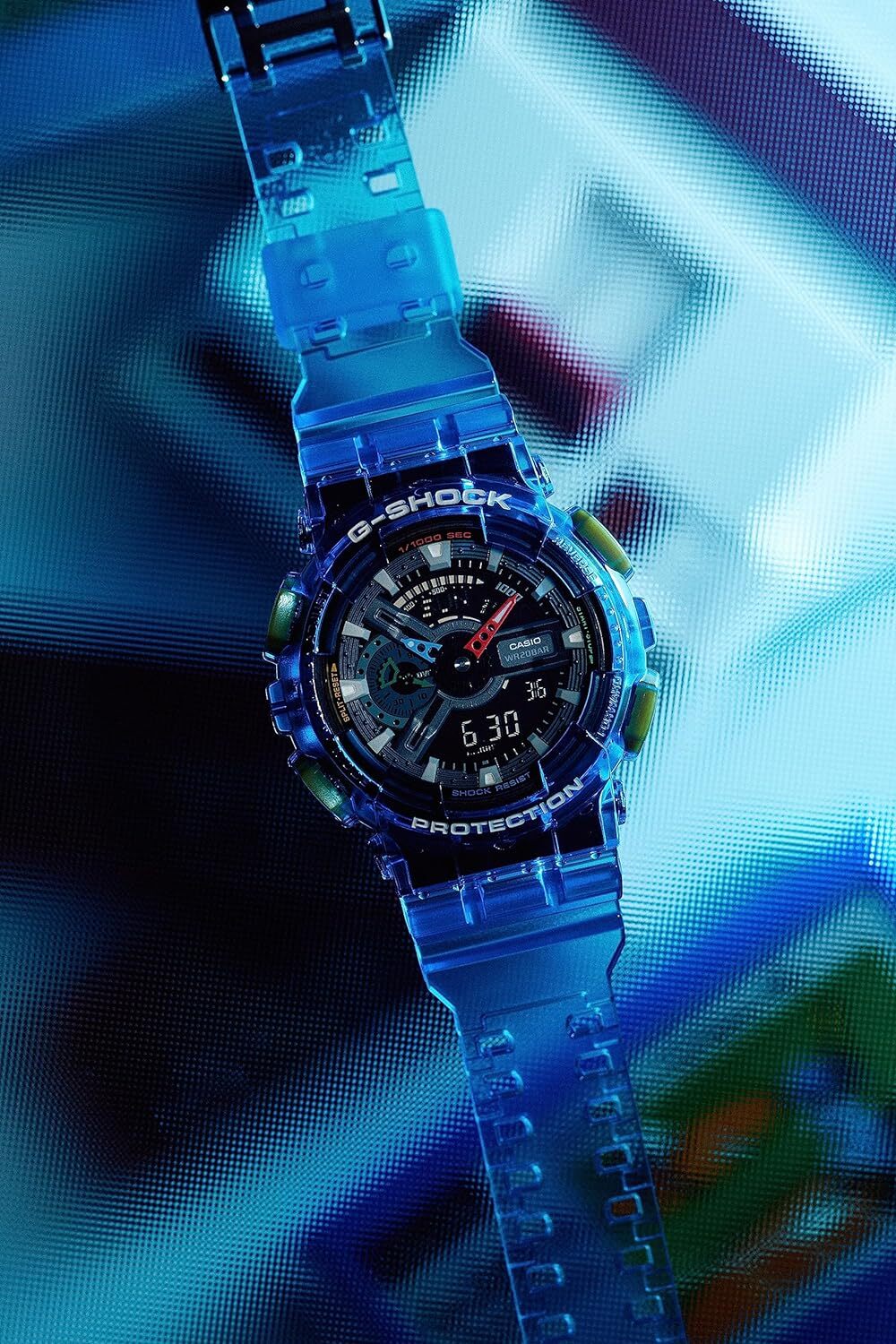 CASIO G-SHOCK GA-110JT-2AJF JOYTOPIA Digital Watch Blue Transparent 51.2mm