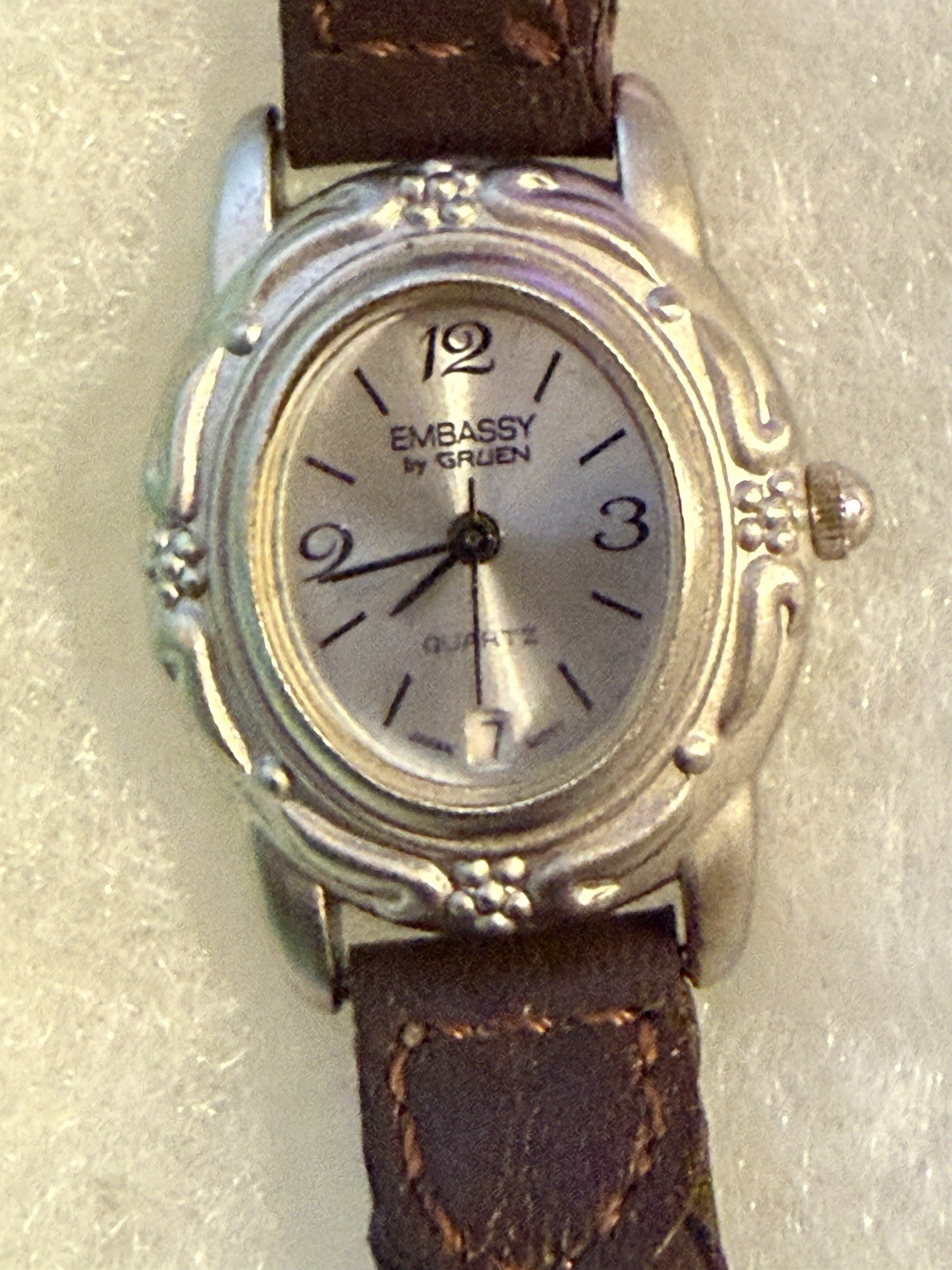 Embassy By Gruen Watch Gem Working