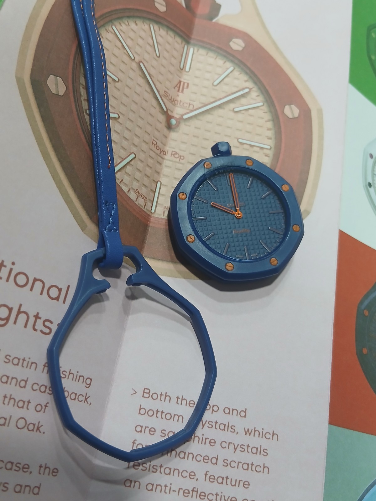 Audemars Piguet X Swatch Royal Pop