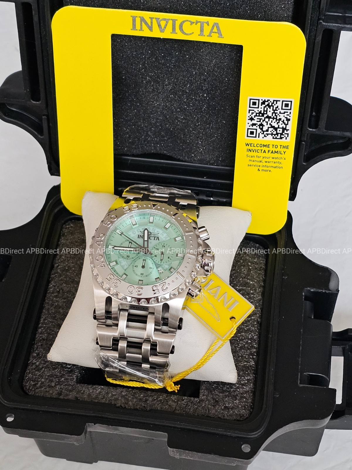 Invicta – CHAOS – Coalition Forces – TURQUOISE Blue 50mm Chronograph Mens Watch