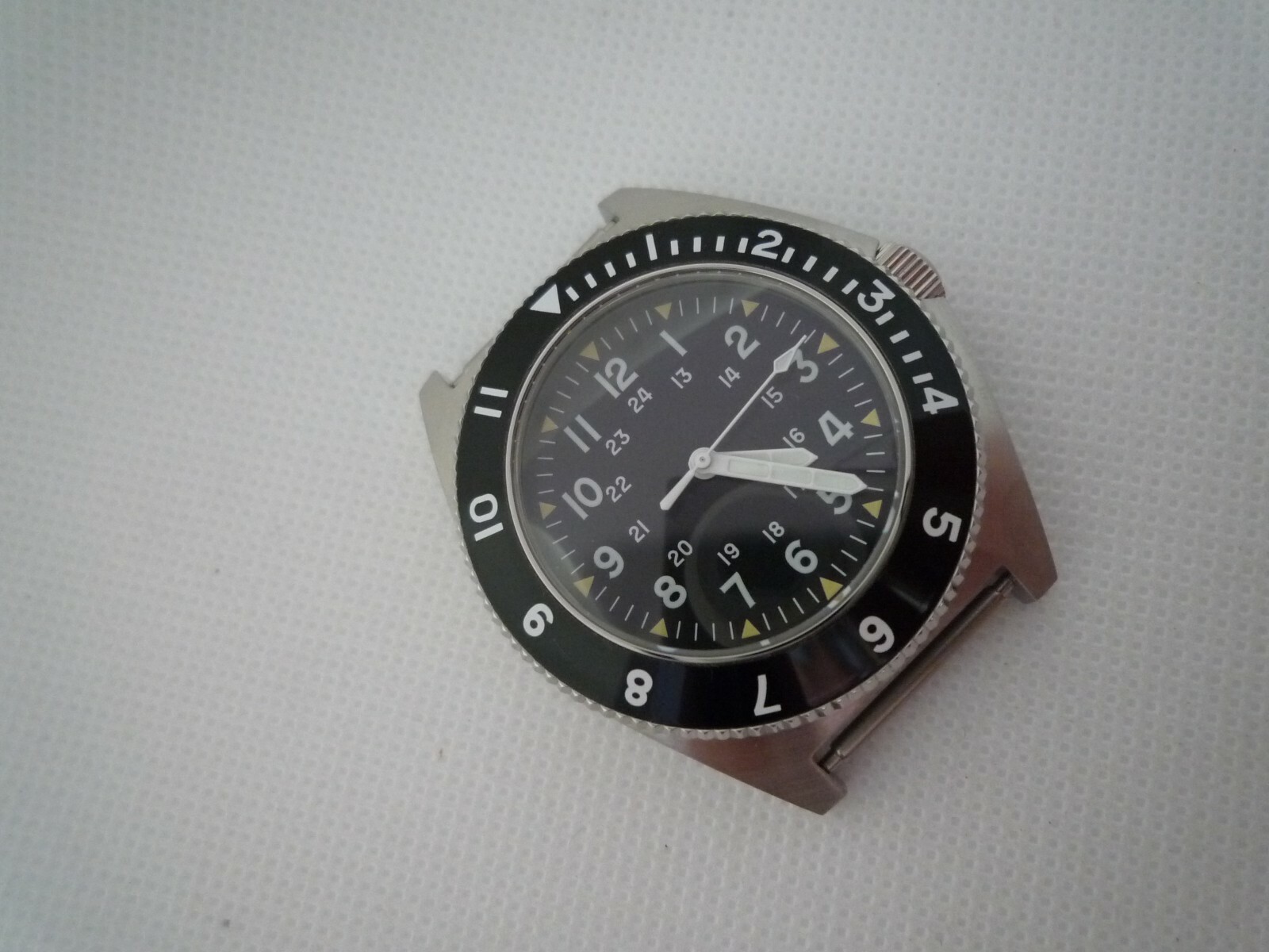 AUTOMATIC MIYOTA 8215 Time Arrow Military Type 2 316 sapphire white hands, SALE