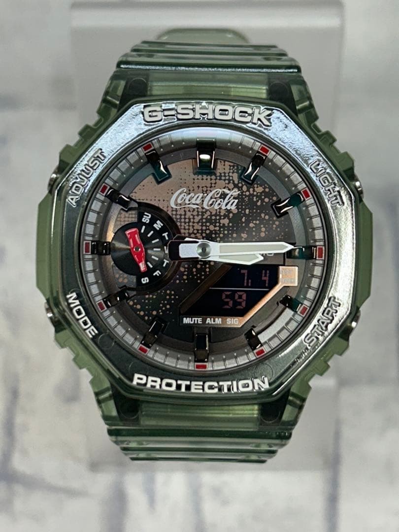 G SHOCK Coca Cola GA2100CC3AJR Wristwatch Timepiece Carbon Fiber Resin Authentic
